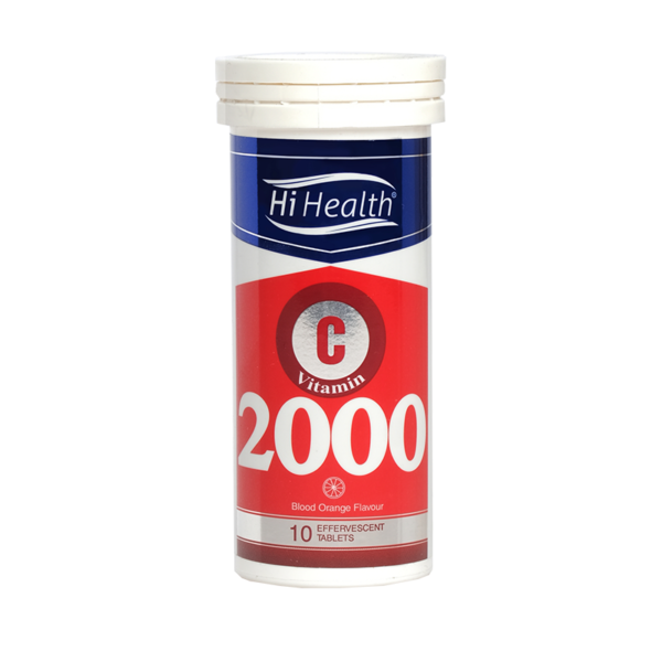 قرص جوشان ویتامین C 2000 پرتقال خونی